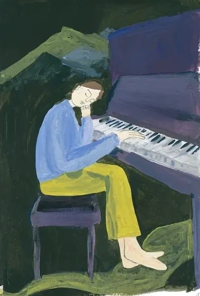 Hania at the Piano