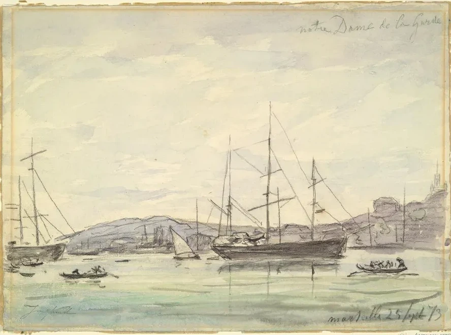 Harbor Scene,Marseilles