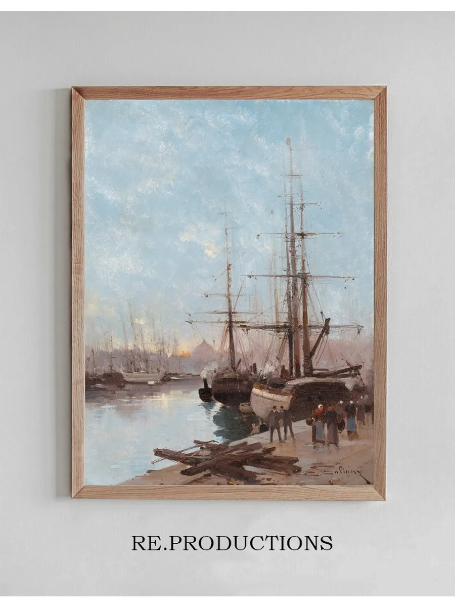 Harbor Scene