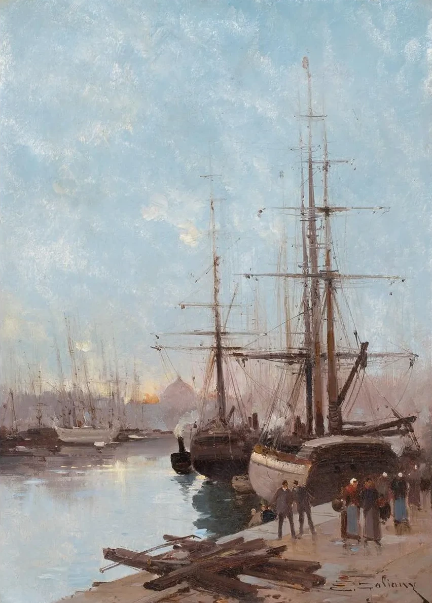 Harbor Scene