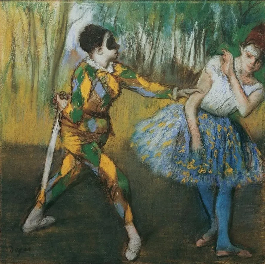 Harlekin Und Colombine