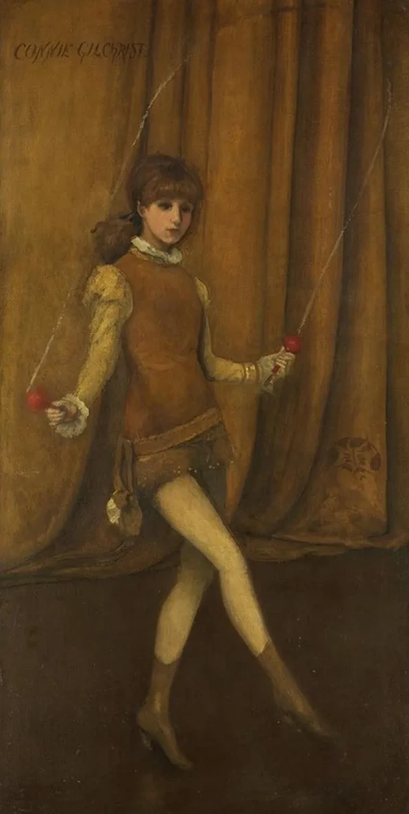 Harmony in Yellow and Gold - The Gold Girl Connie Gilchrist