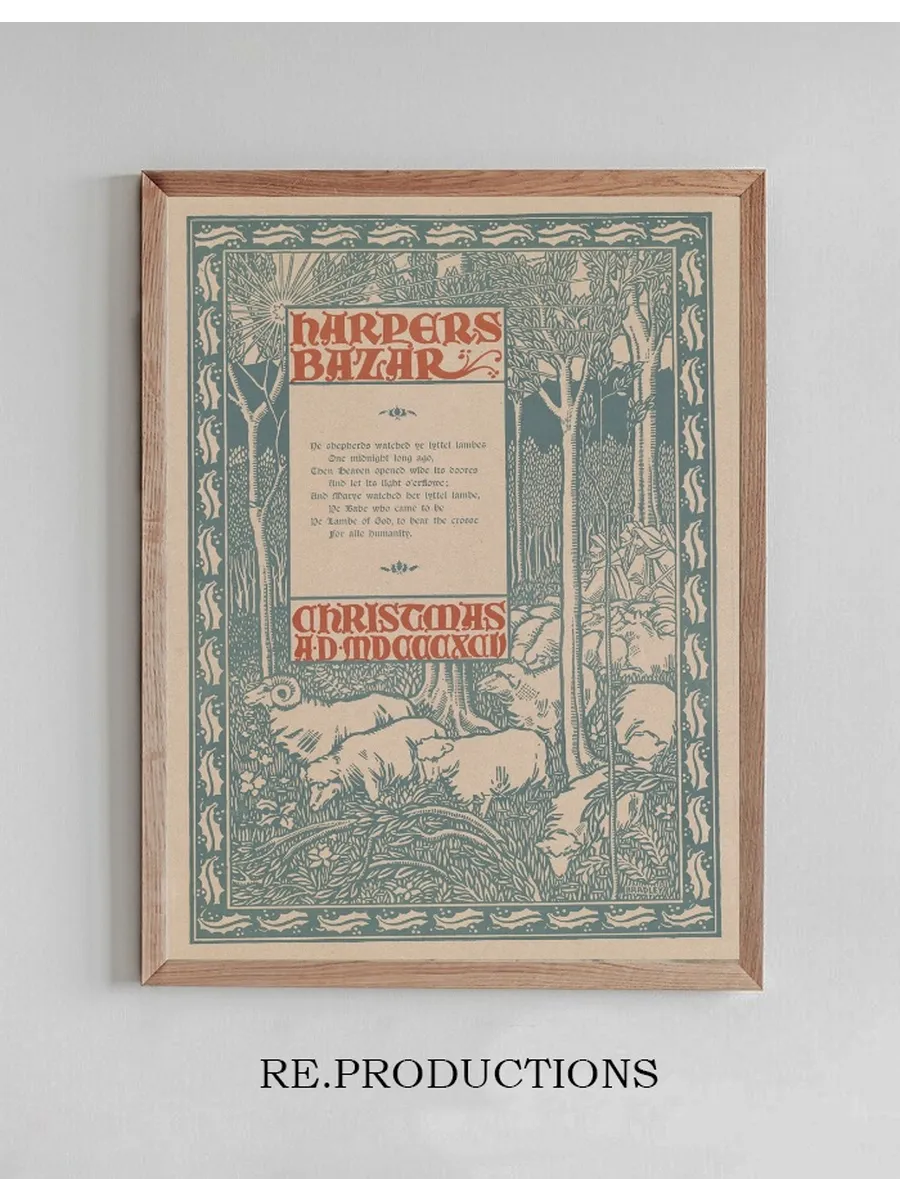 Harper's Bazar, Christmas A.D. MDCCCXCV