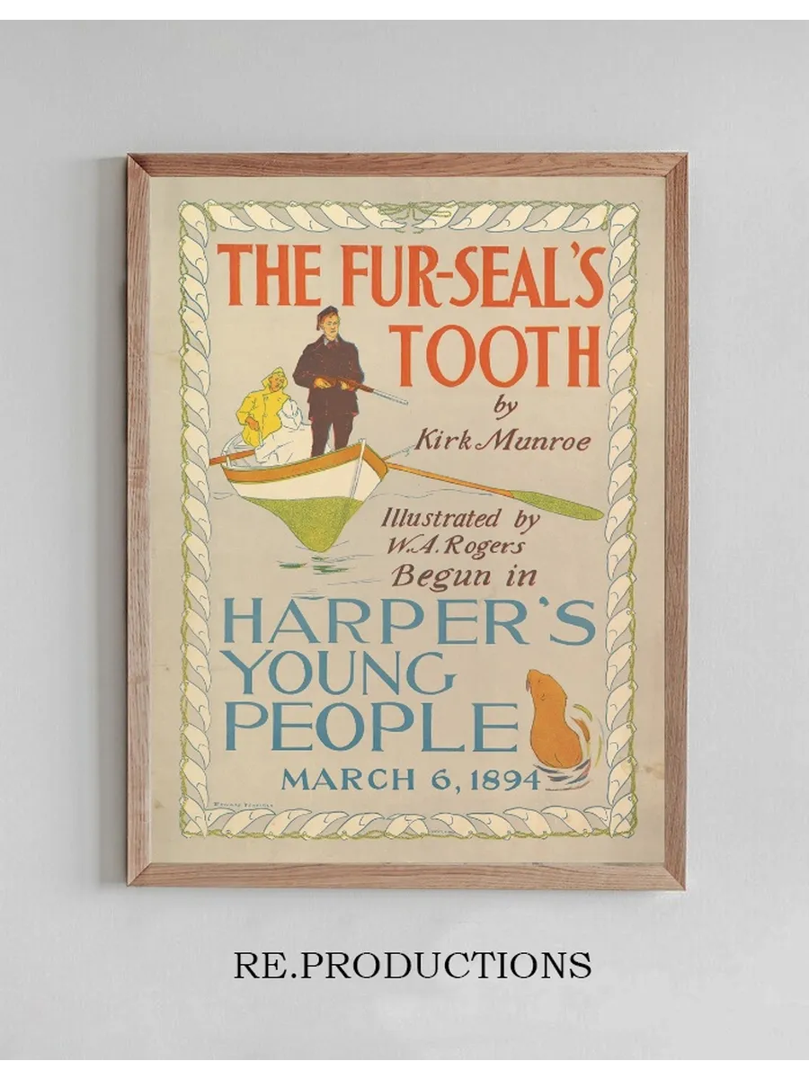 Harper's Young People The Fur - Seal's Tooth by Kirk Monroe