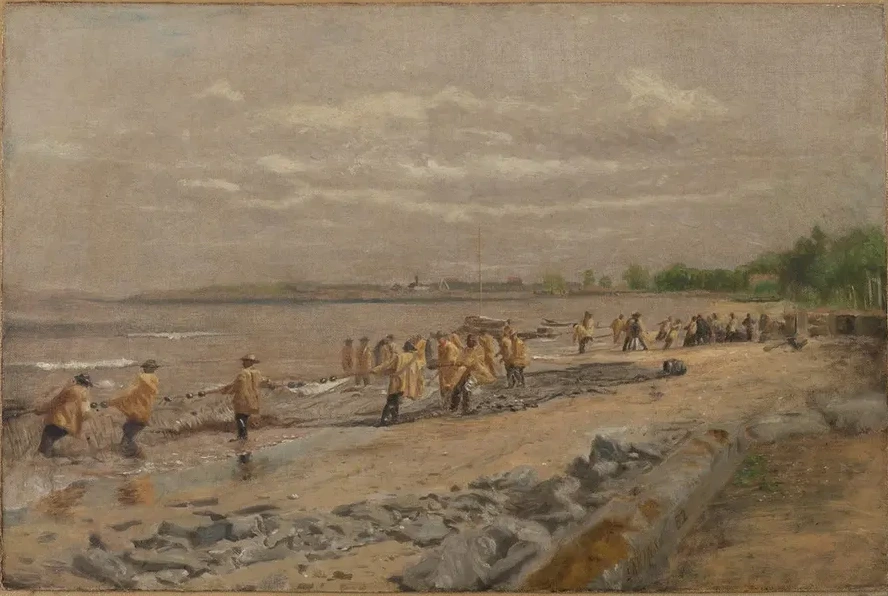 Hauling the Seine