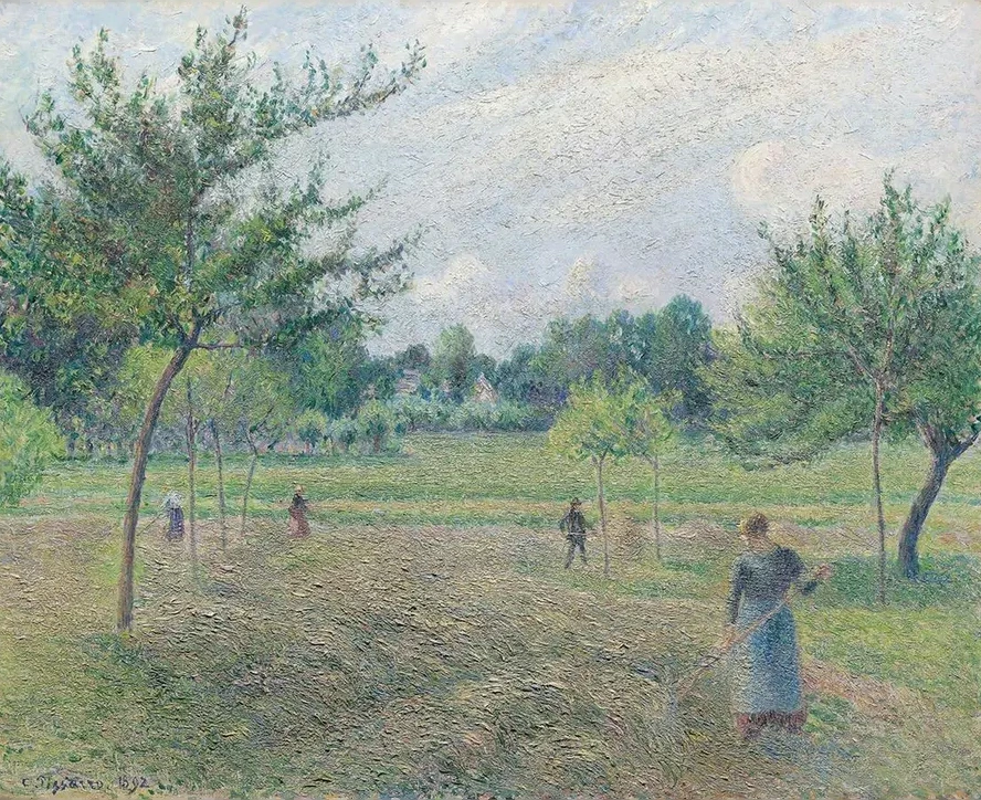 Haymaking at Ragny
