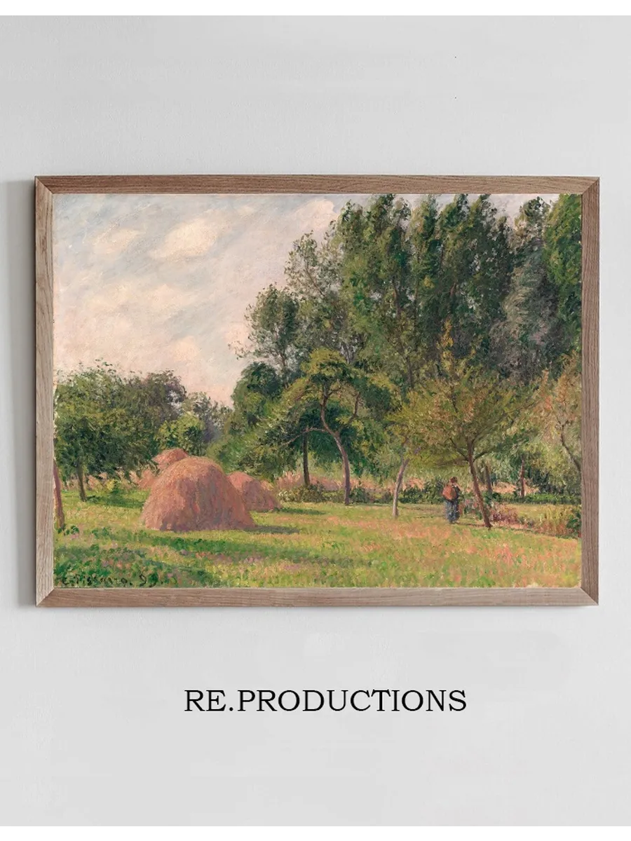 Haystacks, Morning, Ragny
