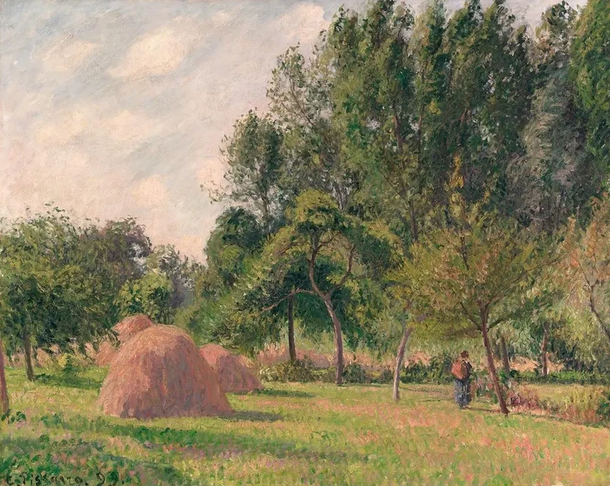 Haystacks, Morning, Ragny