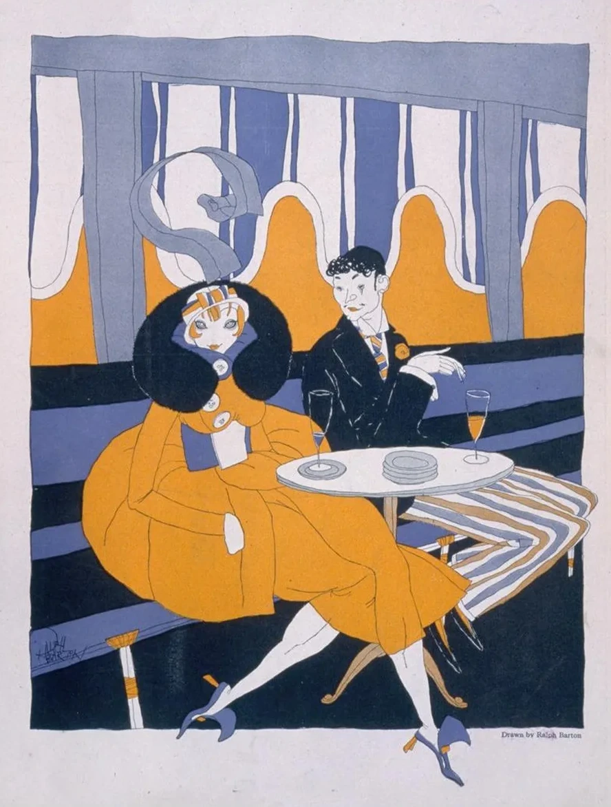 He I propose dinner. She Materialist