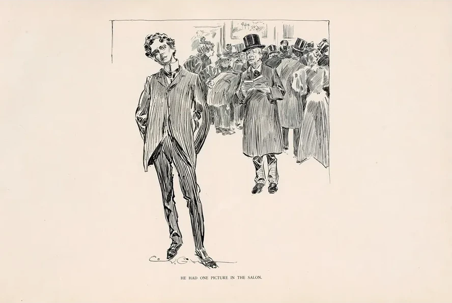 He Had One Picture in the Salon