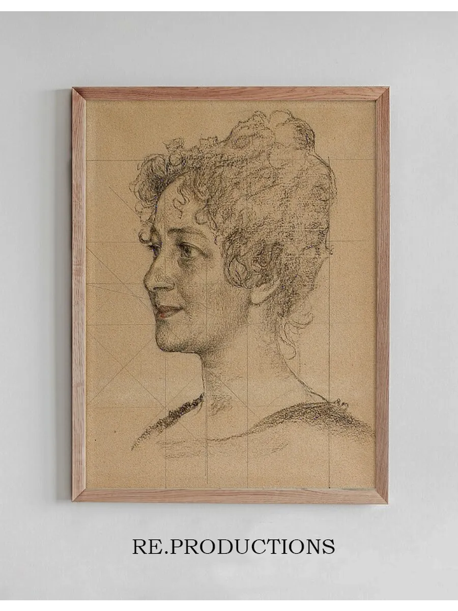 Head Study Mrs. Signe Thiel