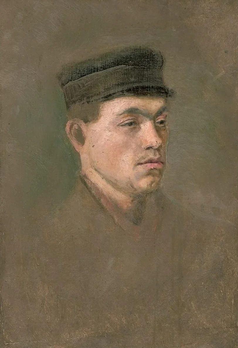 Head Study of a Craftsboy