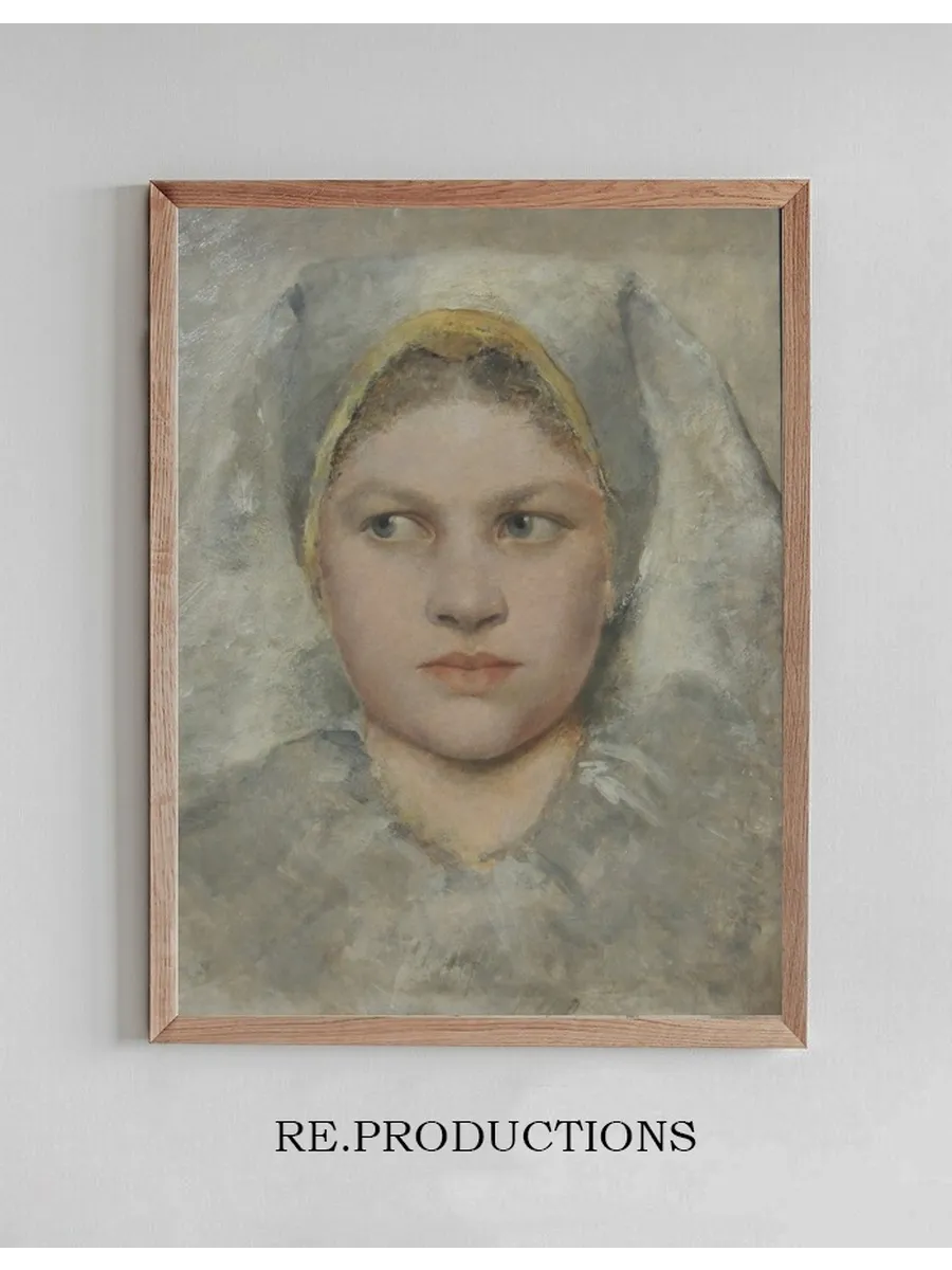 Head Study of a Girl von Hana