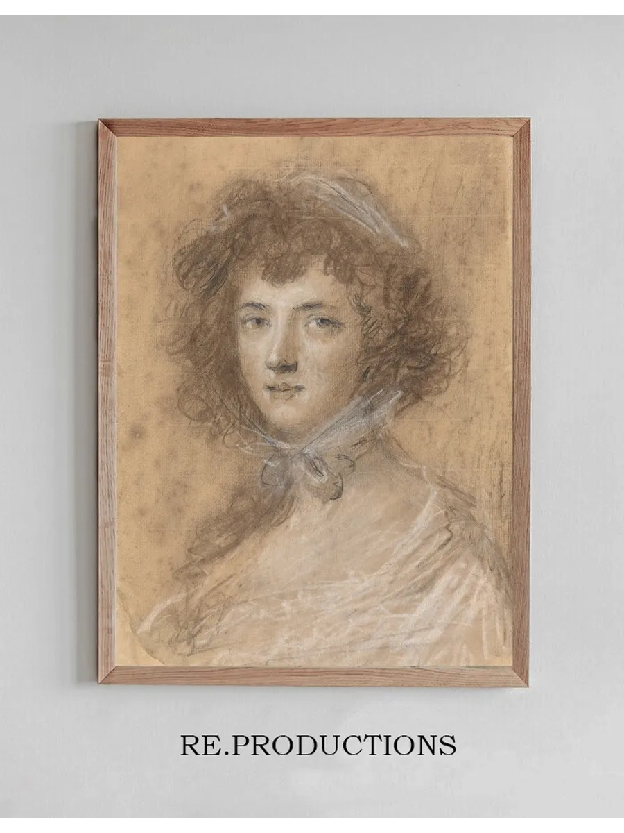 Head and Bust of a Woman