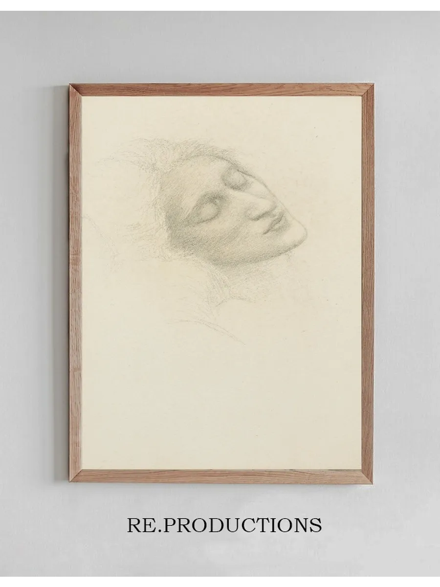 Head of Miss Margaret Elizabeth Benson (later Mrs Margaret Drummond, 1856 - 1941)