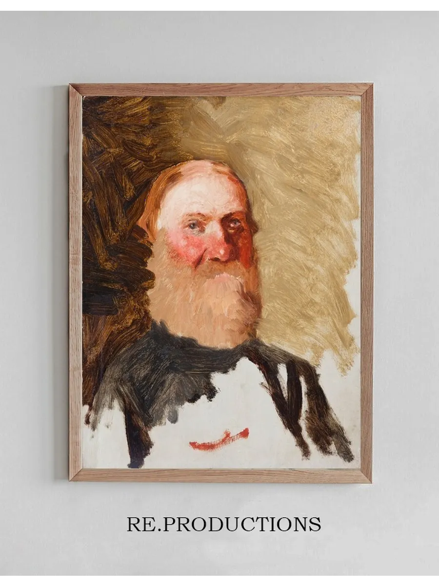 Head of a Bearded Man