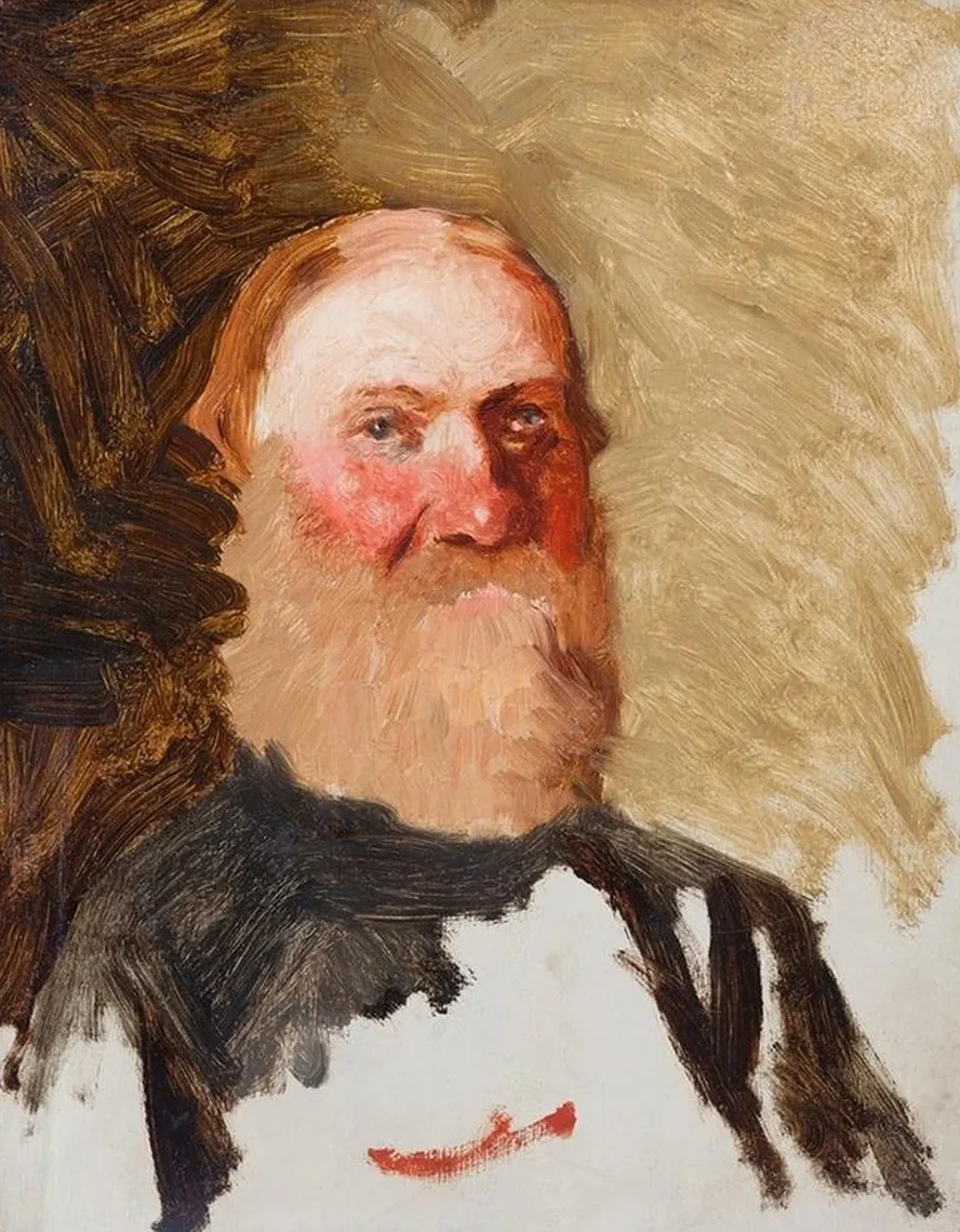 Head of a Bearded Man