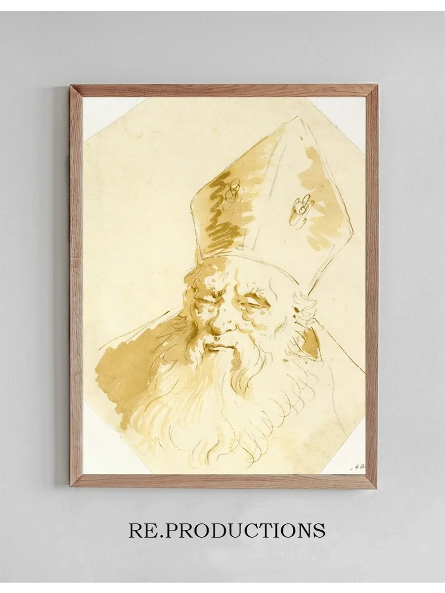 Head of a Bishop