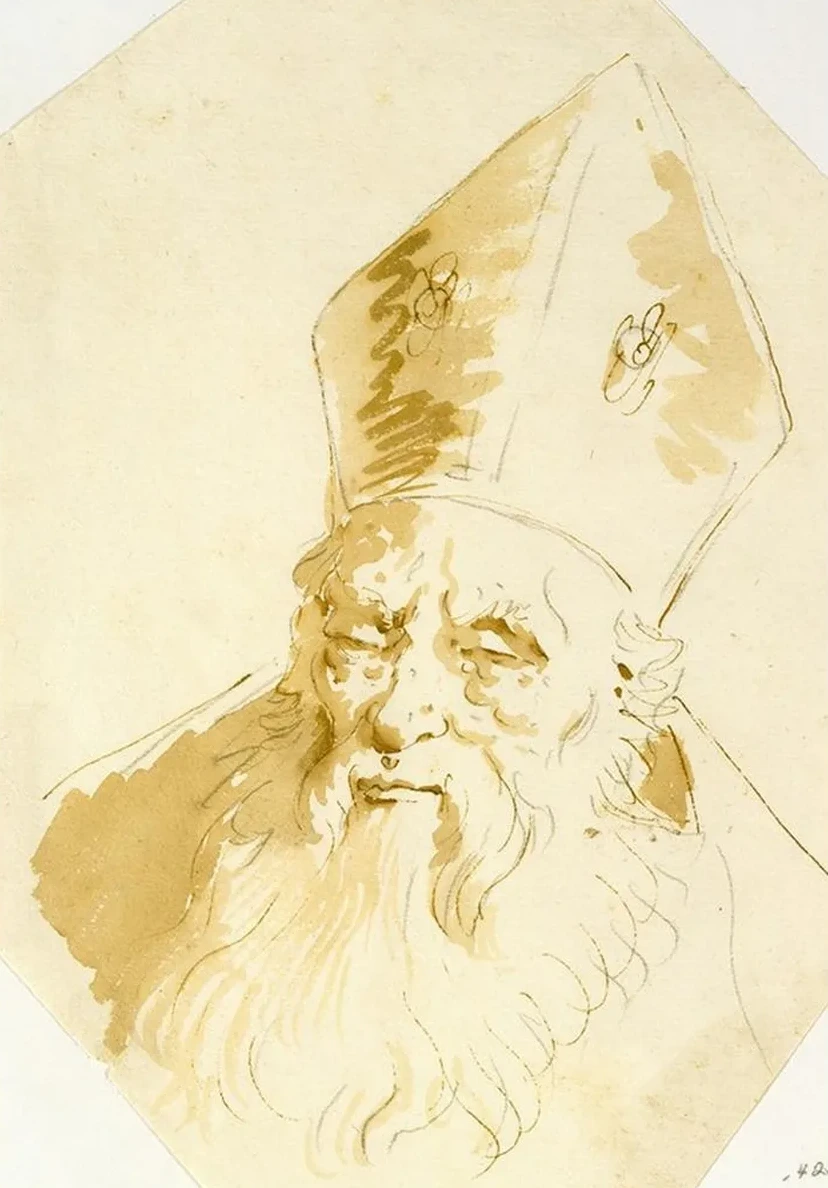 Head of a Bishop