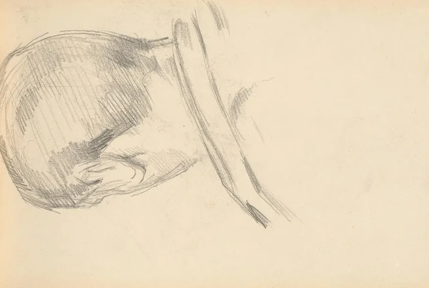 Head of a Boy Seen from Behind