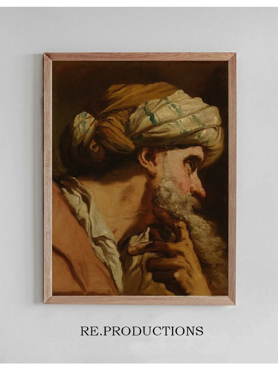 Head of a Man in Oriental Costume
