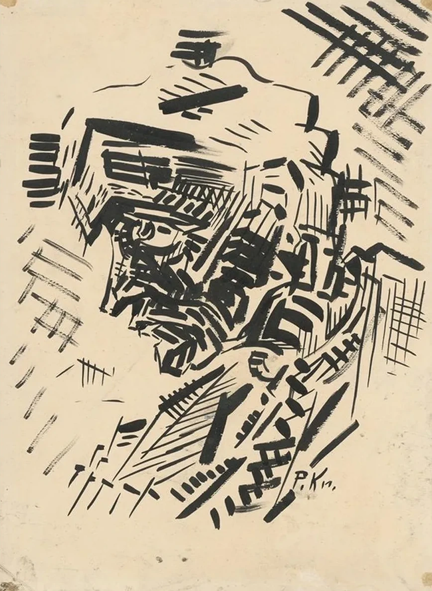 Head of a Man in a Fur - Cap