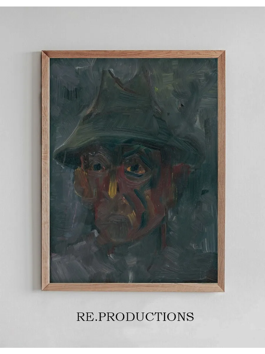 Head of a Man in a Hat