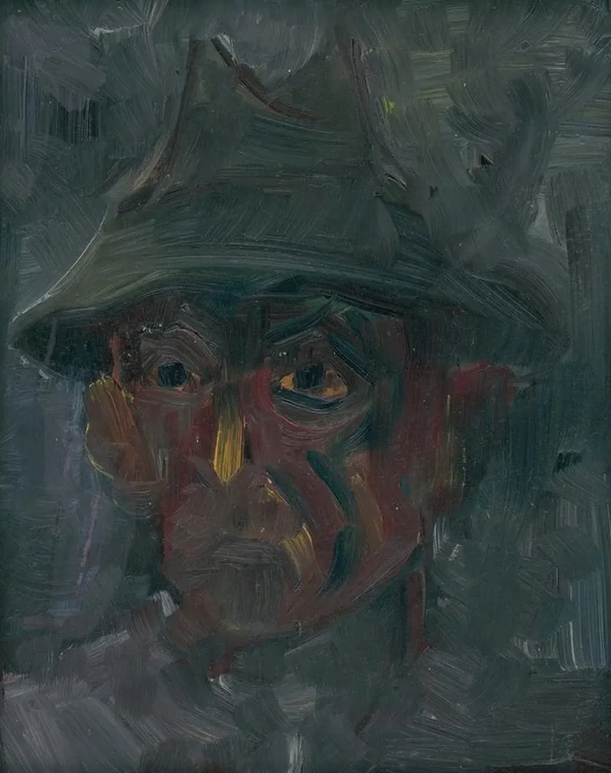 Head of a Man in a Hat