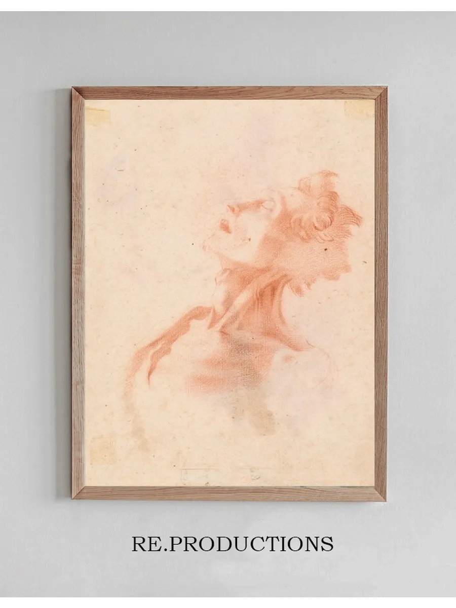 Head of a Man, Face in Profile