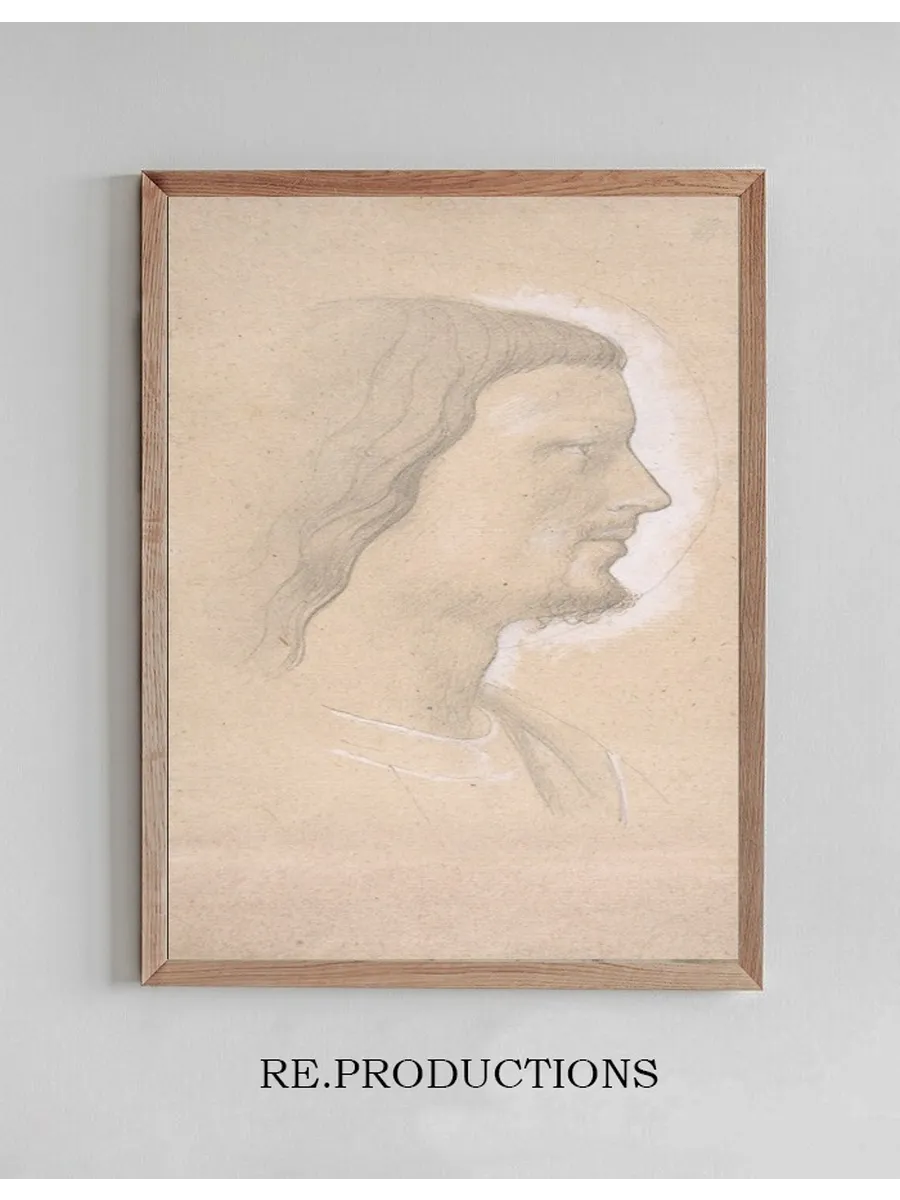 Head of a Saint (profile to the Right), After Fra Angelico