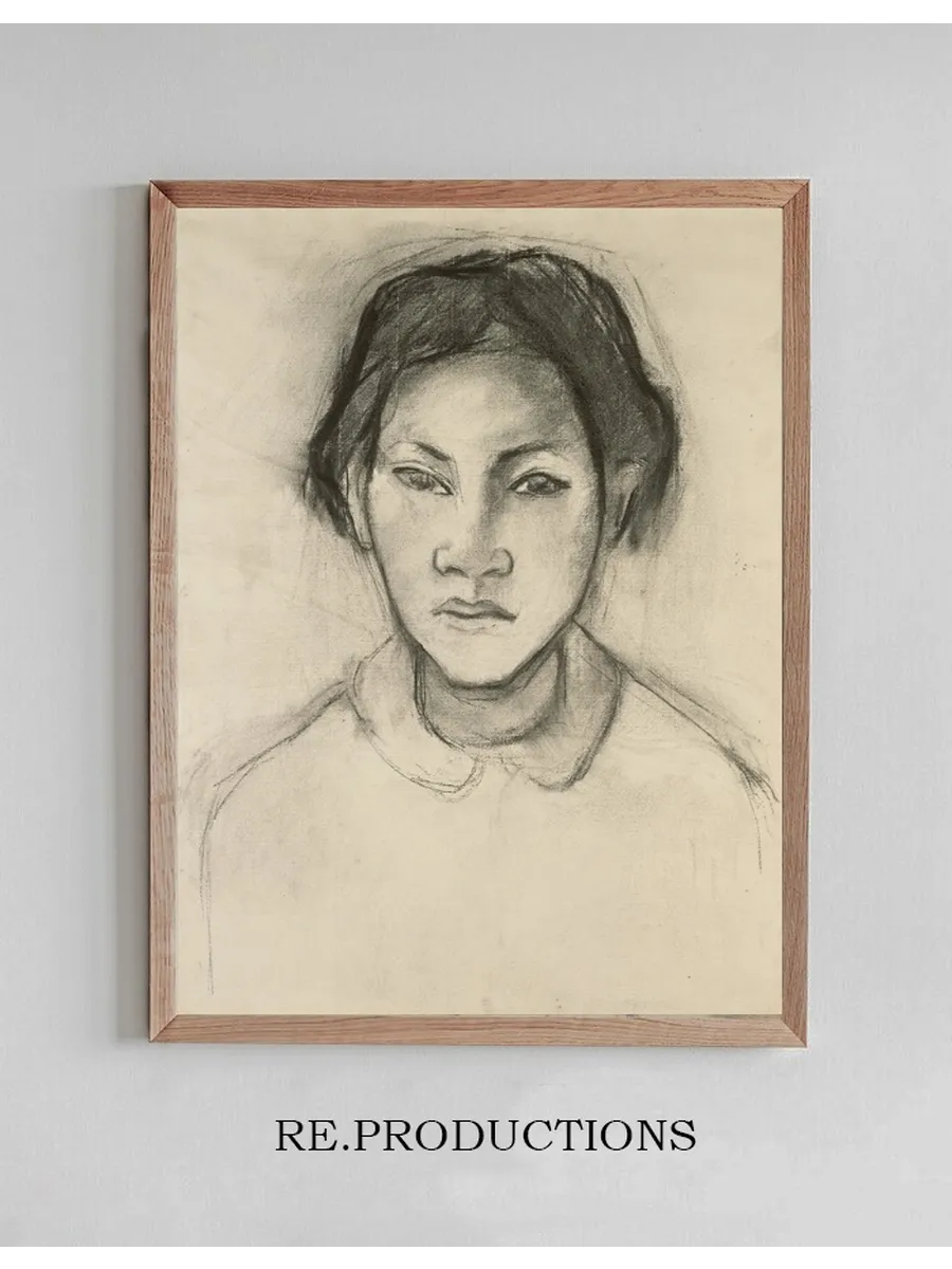 Head of a Tahitian Woman