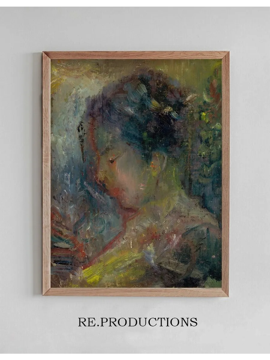 Head of a Woman in Profile