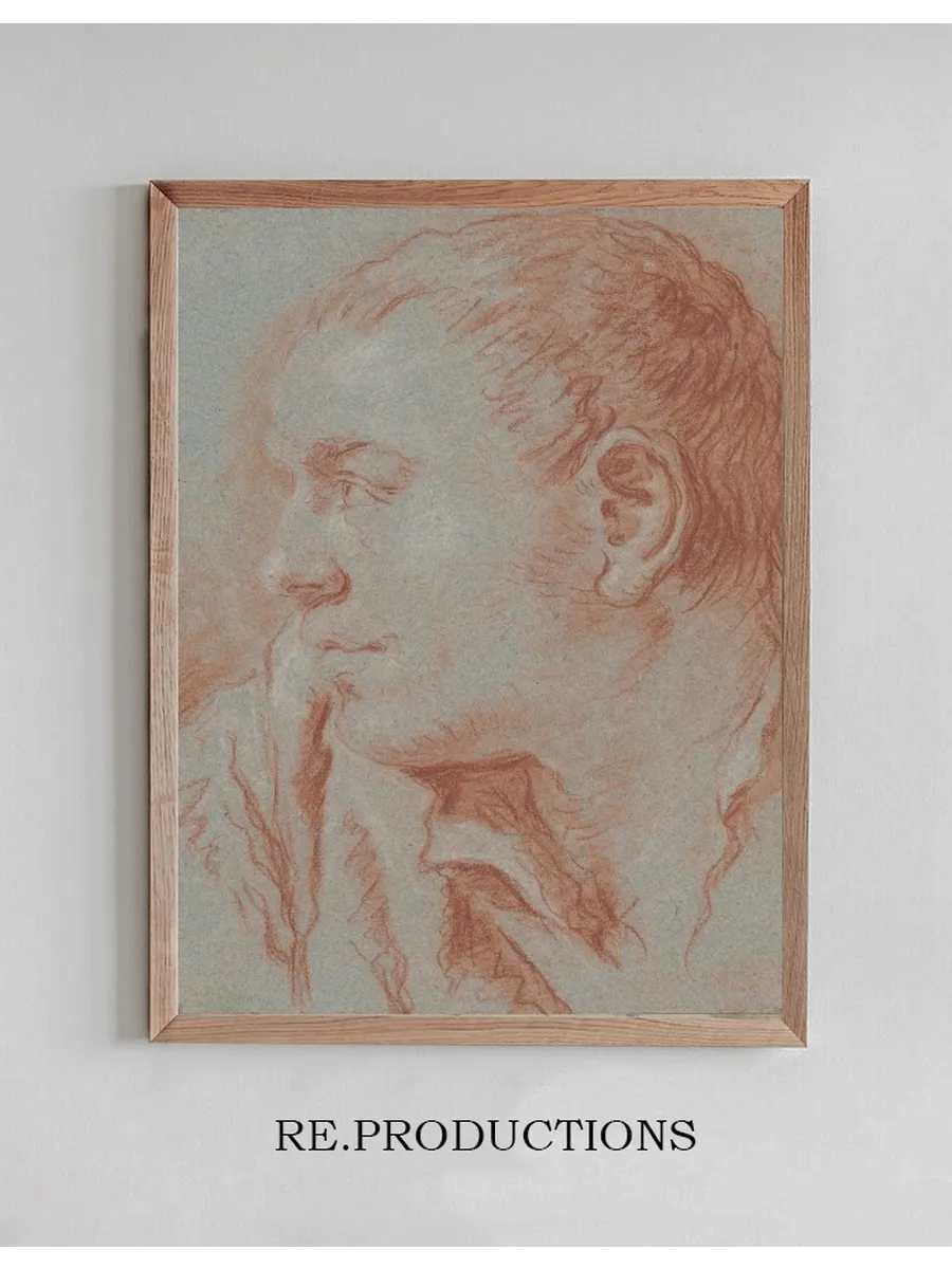 Head of a Young Man in Profile