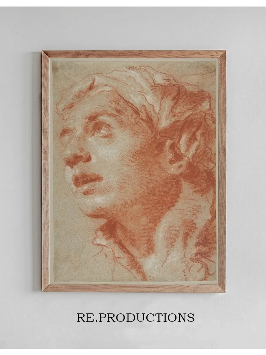 Head of a Young Man in Three - Quarter View