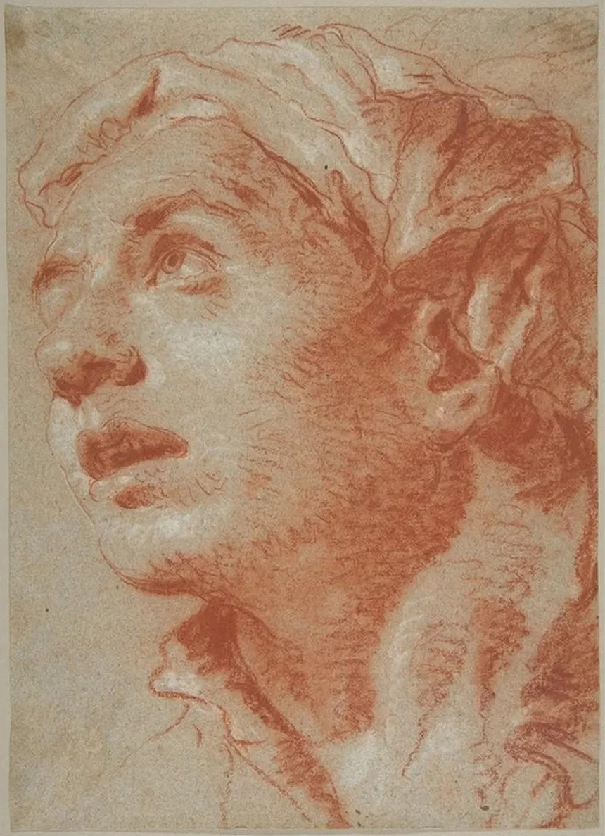 Head of a Young Man in Three - Quarter View