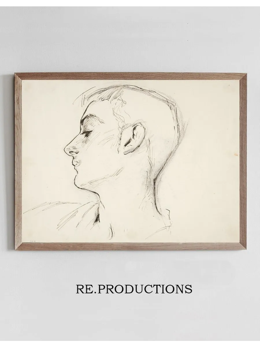 Head of a Young Man inProfile