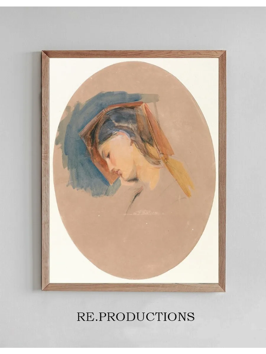 Head of a Young Woman