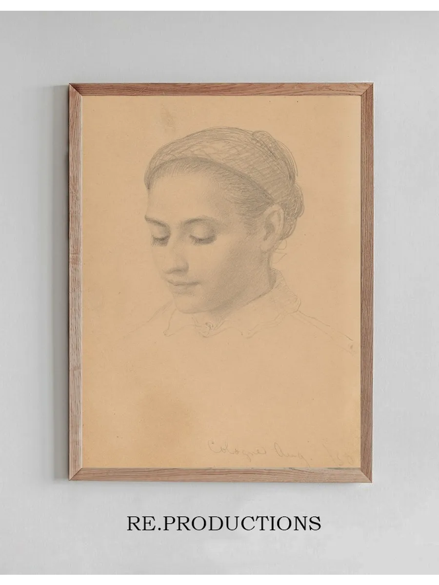 Head of a Young Woman