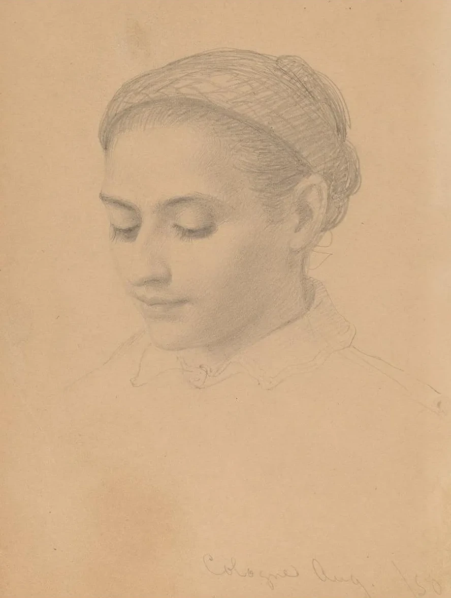 Head of a Young Woman