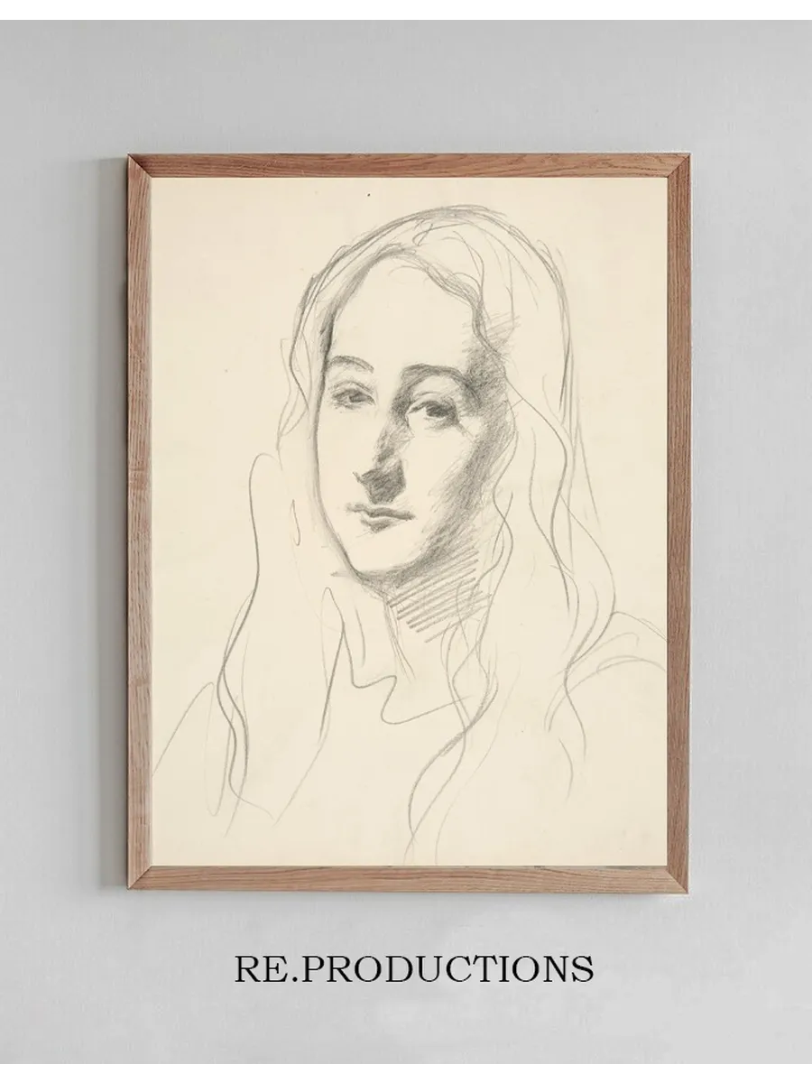 Head of a YoungWoman