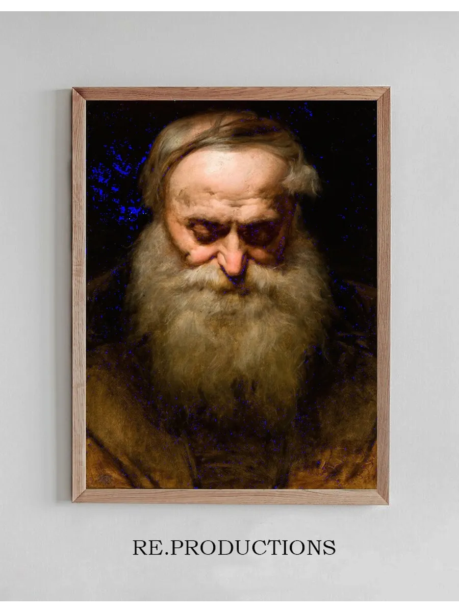 Head of an Old Man with a Grey Beard