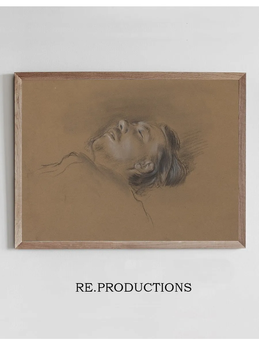 Head of the Fallen Jockey (study for Scene from the Steeplechase the Fallen Jockey)