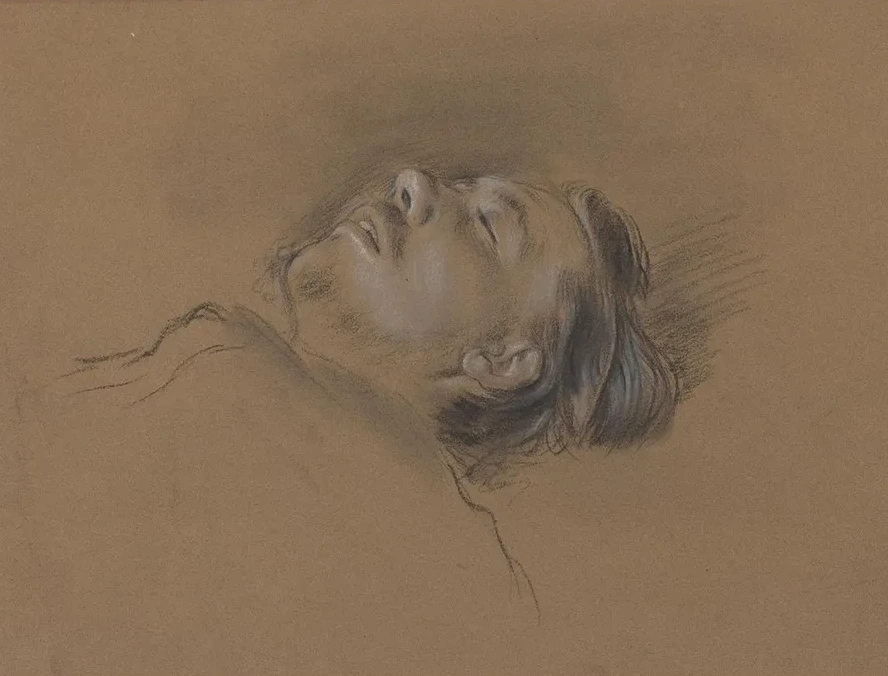Head of the Fallen Jockey (study for Scene from the Steeplechase the Fallen Jockey)