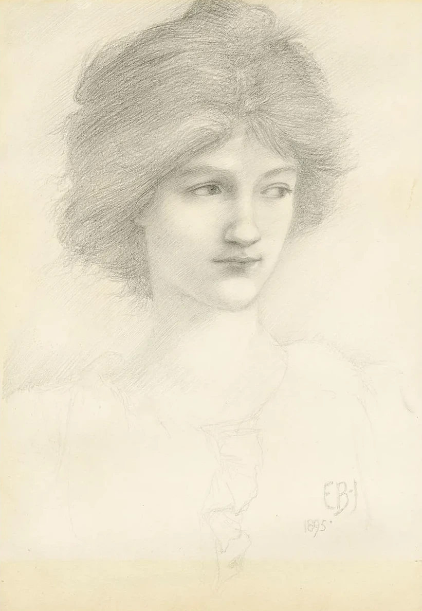 Head study for The Sirens
