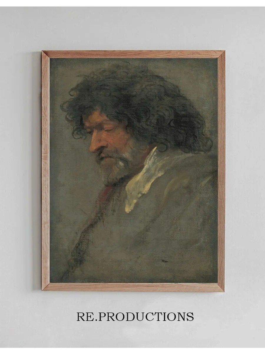 Head Study of a Man