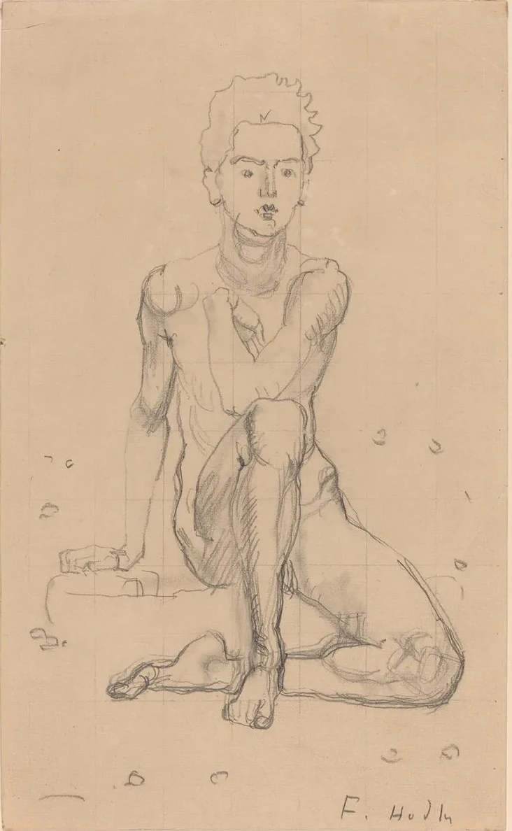Hector Posing Nude