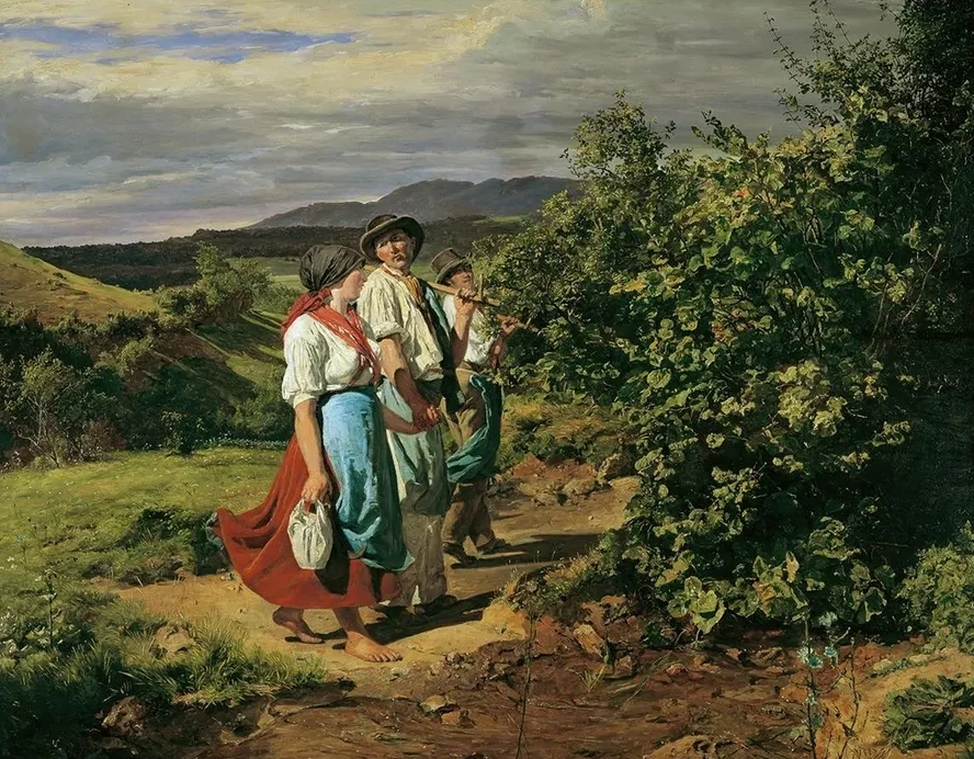 Heimkehr von Der Arbeit (die Liebenden Am Scheideweg)