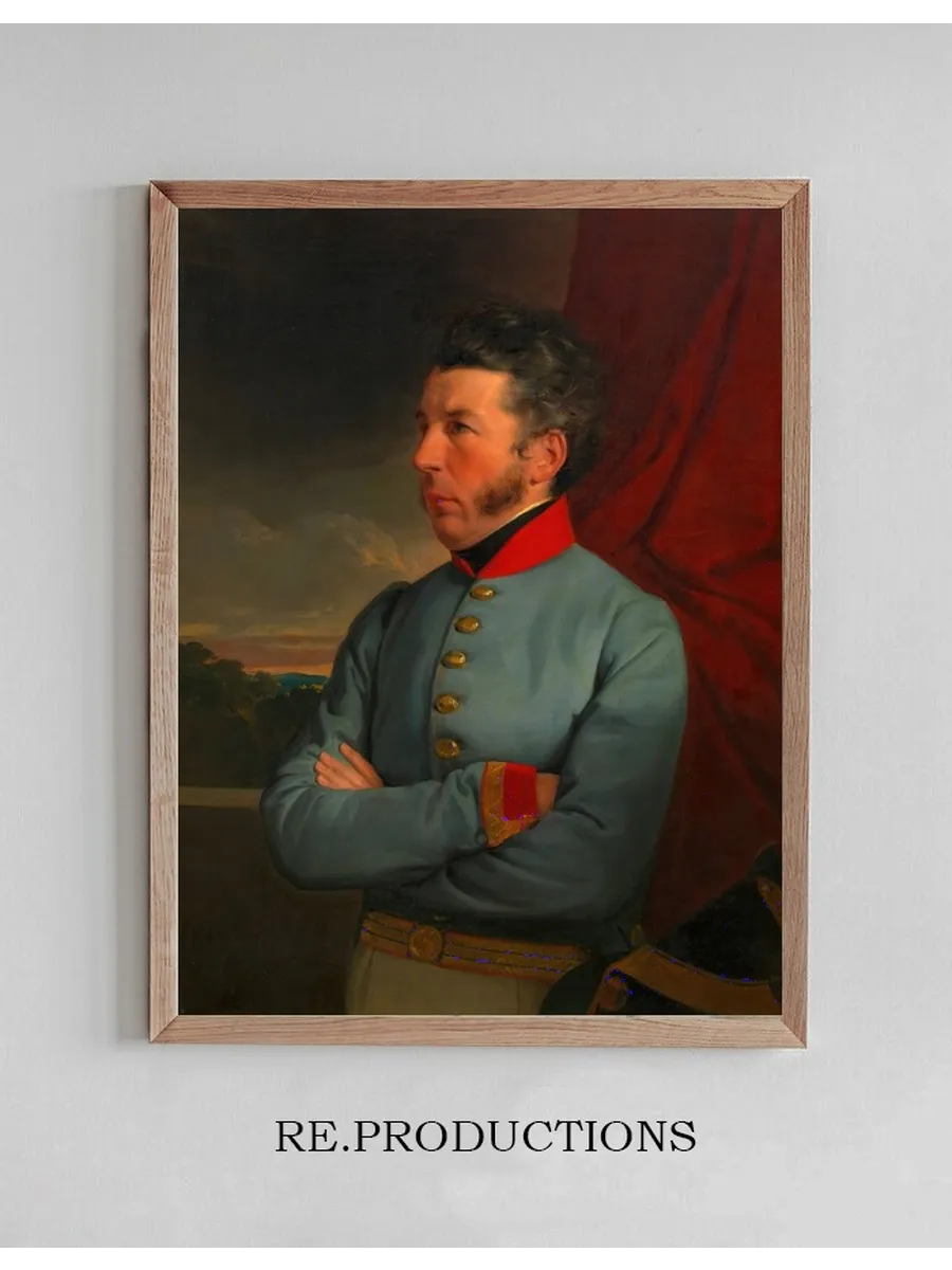 Heinrich Amerling als Major - Auditor (Onkel des K nstlers)