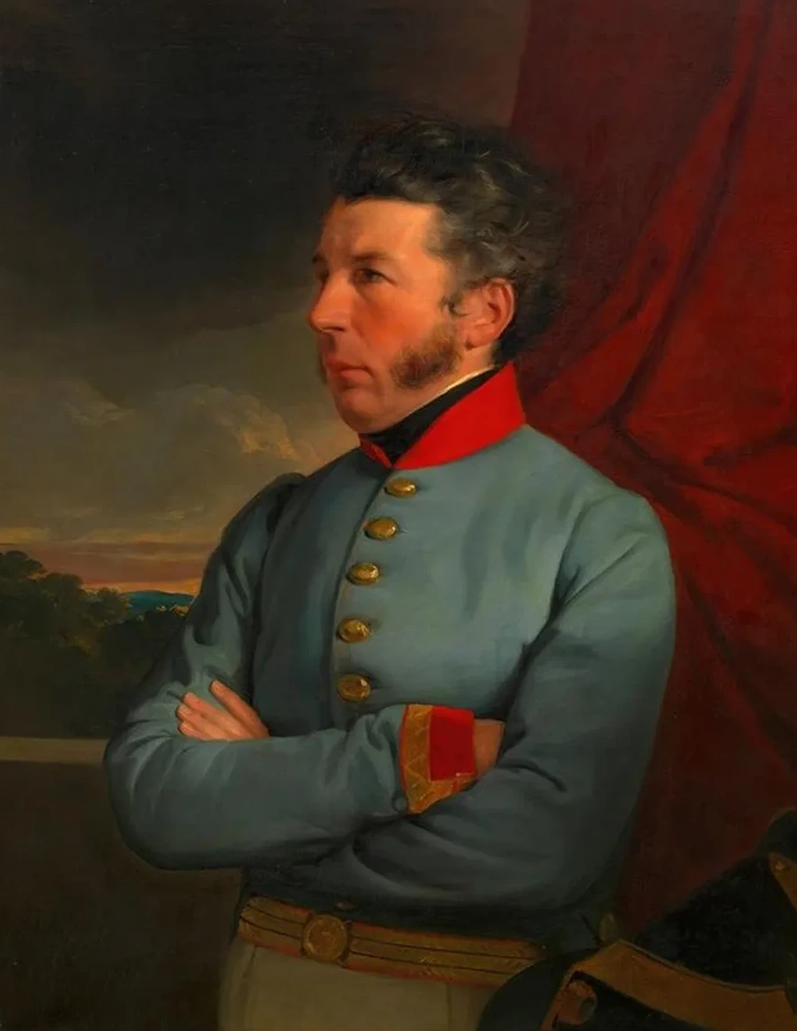Heinrich Amerling als Major - Auditor (Onkel des K nstlers)
