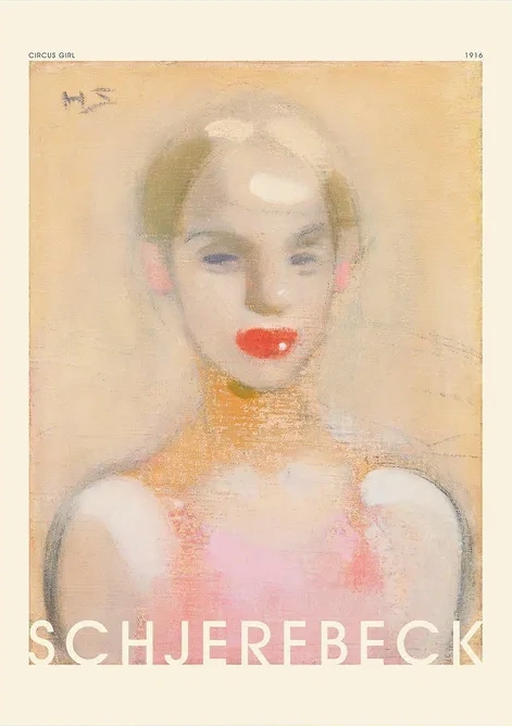 Helene Schjerfbeck - Circus Girl